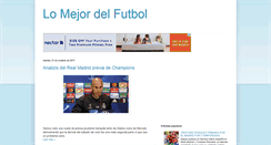 Desktop Screenshot of futbol-gol-soccer.blogspot.com