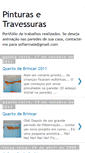 Mobile Screenshot of pinturasetravessuras.blogspot.com