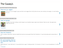 Tablet Screenshot of causeyfam.blogspot.com