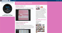 Desktop Screenshot of cardandscrapcreations.blogspot.com