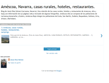 Tablet Screenshot of amescoa-navarra-casas-rurales.blogspot.com