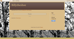 Desktop Screenshot of billy-the-shoe.blogspot.com