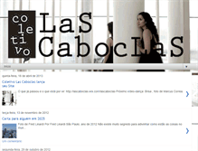 Tablet Screenshot of lascaboclas.blogspot.com