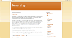 Desktop Screenshot of funeral-girl.blogspot.com