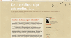 Desktop Screenshot of cotidiano-extraordinario.blogspot.com