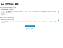 Tablet Screenshot of bcstechknowbits.blogspot.com