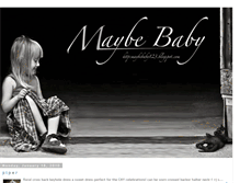 Tablet Screenshot of maybebaby123.blogspot.com