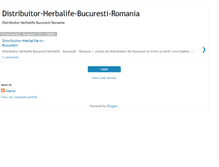 Tablet Screenshot of distribuitor-herbalife-in-bucuresti.blogspot.com