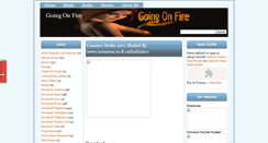 Desktop Screenshot of going-on-fire.blogspot.com