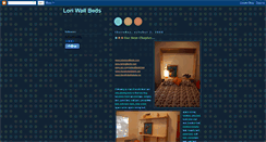 Desktop Screenshot of loriwallbeds.blogspot.com