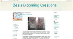 Desktop Screenshot of beasbloomingcreations.blogspot.com