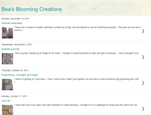 Tablet Screenshot of beasbloomingcreations.blogspot.com