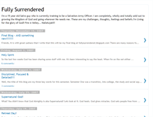 Tablet Screenshot of fullysurrendered.blogspot.com