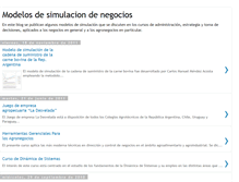 Tablet Screenshot of modelosdesimulaciondenegocios.blogspot.com