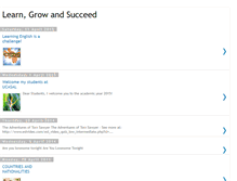 Tablet Screenshot of learngrowandsucceed.blogspot.com