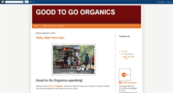 Desktop Screenshot of gtgorganics.blogspot.com