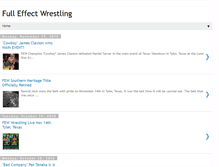 Tablet Screenshot of fulleffectwrestling.blogspot.com