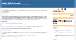Desktop Screenshot of je-security.blogspot.com