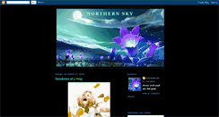 Desktop Screenshot of northernsky-diary.blogspot.com