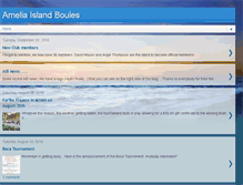 Tablet Screenshot of ameliaislandboules.blogspot.com