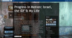 Desktop Screenshot of progressinmotionisrael.blogspot.com