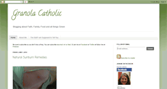 Desktop Screenshot of granolacatholic.blogspot.com