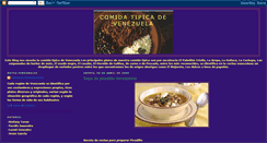 Desktop Screenshot of comidatipicadevenezuela.blogspot.com