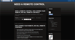 Desktop Screenshot of genuineremotecontrols.blogspot.com