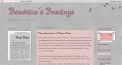 Desktop Screenshot of beadelica.blogspot.com