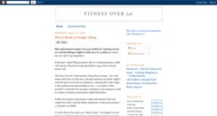 Desktop Screenshot of fitnoverfifty.blogspot.com