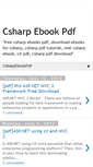 Mobile Screenshot of csharp-ebook-pdf.blogspot.com