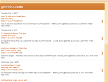 Tablet Screenshot of gmresources.blogspot.com