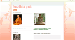 Desktop Screenshot of buddhistteacher.blogspot.com