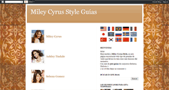 Desktop Screenshot of miley-styleguias.blogspot.com