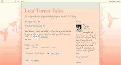 Desktop Screenshot of leafturnertales.blogspot.com