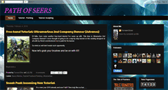 Desktop Screenshot of pathofseer.blogspot.com