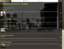 Tablet Screenshot of corrupcioneneltiempo.blogspot.com