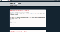 Desktop Screenshot of joelschooling.blogspot.com