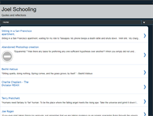 Tablet Screenshot of joelschooling.blogspot.com