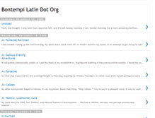 Tablet Screenshot of bontempilatindotorg.blogspot.com