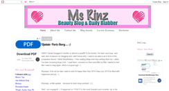 Desktop Screenshot of miss-rinrin.blogspot.com