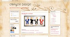 Desktop Screenshot of crayon-design.blogspot.com