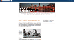 Desktop Screenshot of ilovebrisbane.blogspot.com