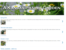 Tablet Screenshot of kansasprairiegarden.blogspot.com