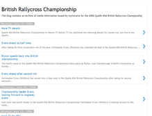 Tablet Screenshot of britishrallycrosschampionship.blogspot.com