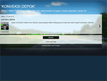 Tablet Screenshot of depok-konveksi.blogspot.com