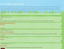 Tablet Screenshot of mrsgriffinscoolclass.blogspot.com