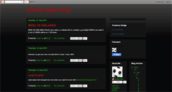 Desktop Screenshot of chennisuperkingsfanclub.blogspot.com
