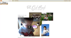 Desktop Screenshot of cookfamiliafromcolorado.blogspot.com