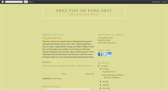 Desktop Screenshot of free-tips-on-feng-shui.blogspot.com